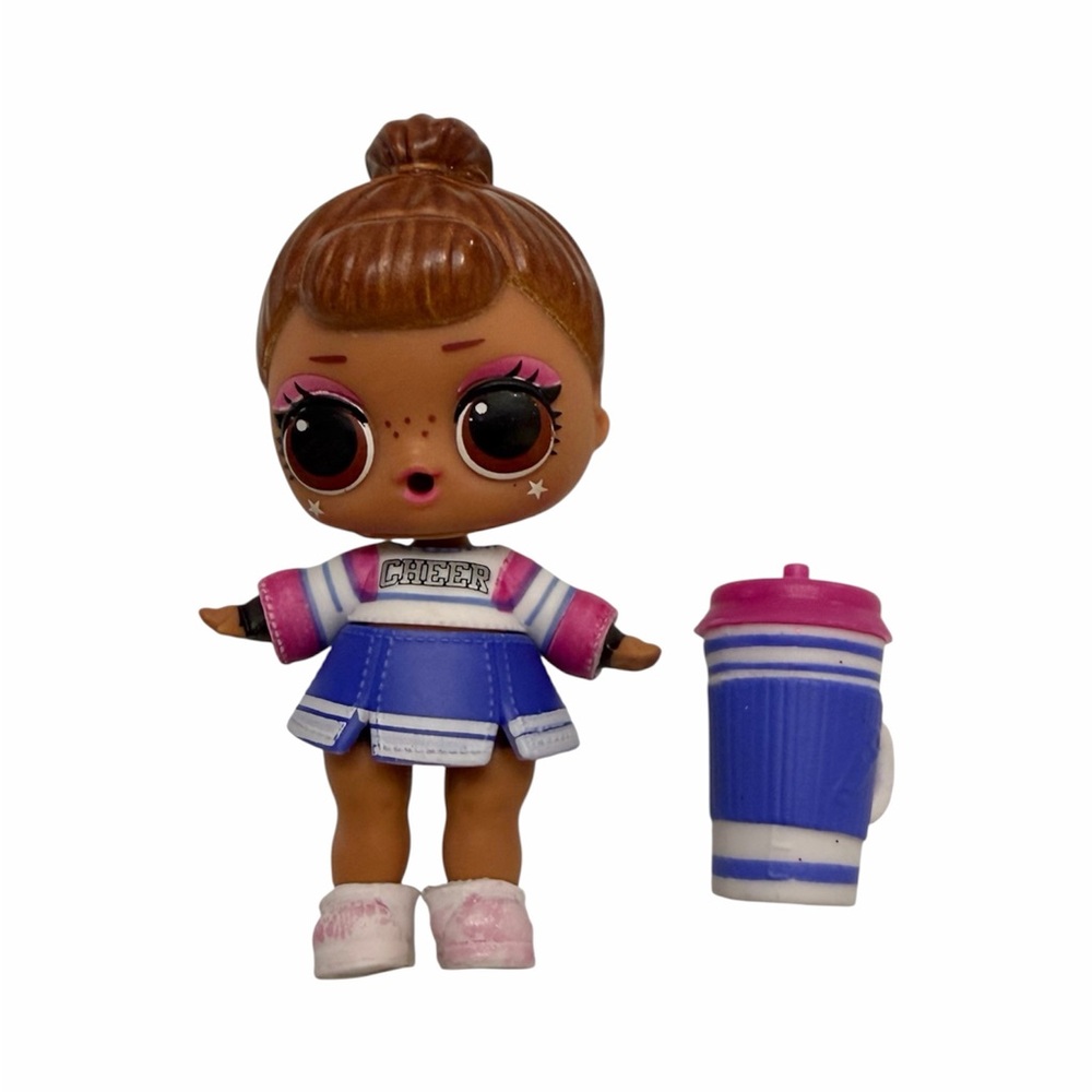 Lol Surprise Doll Under Wraps Series 4 Sis Cheerleader Doll  D4